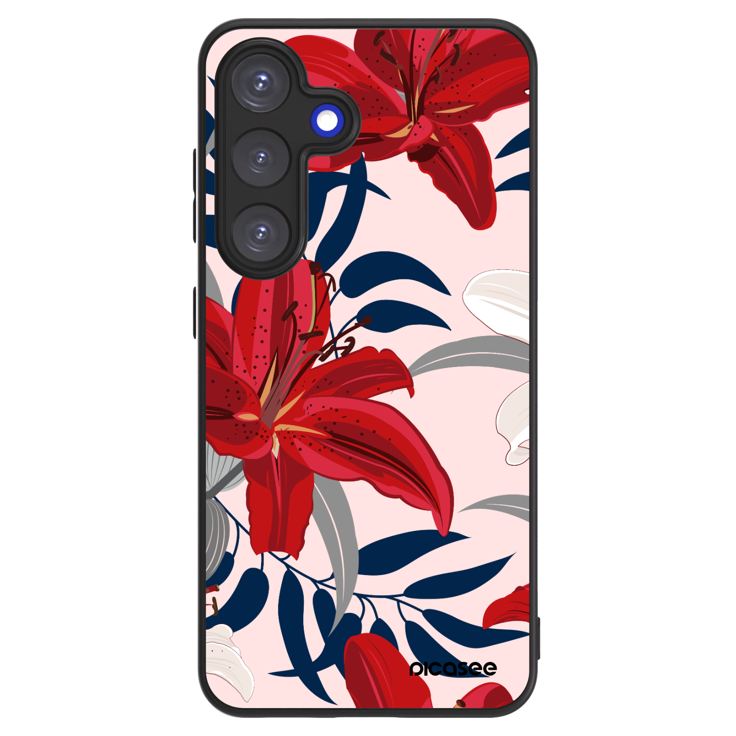 Picasee ULTIMATE CASE PowerShare für Samsung Galaxy S25 5G - Red Lily