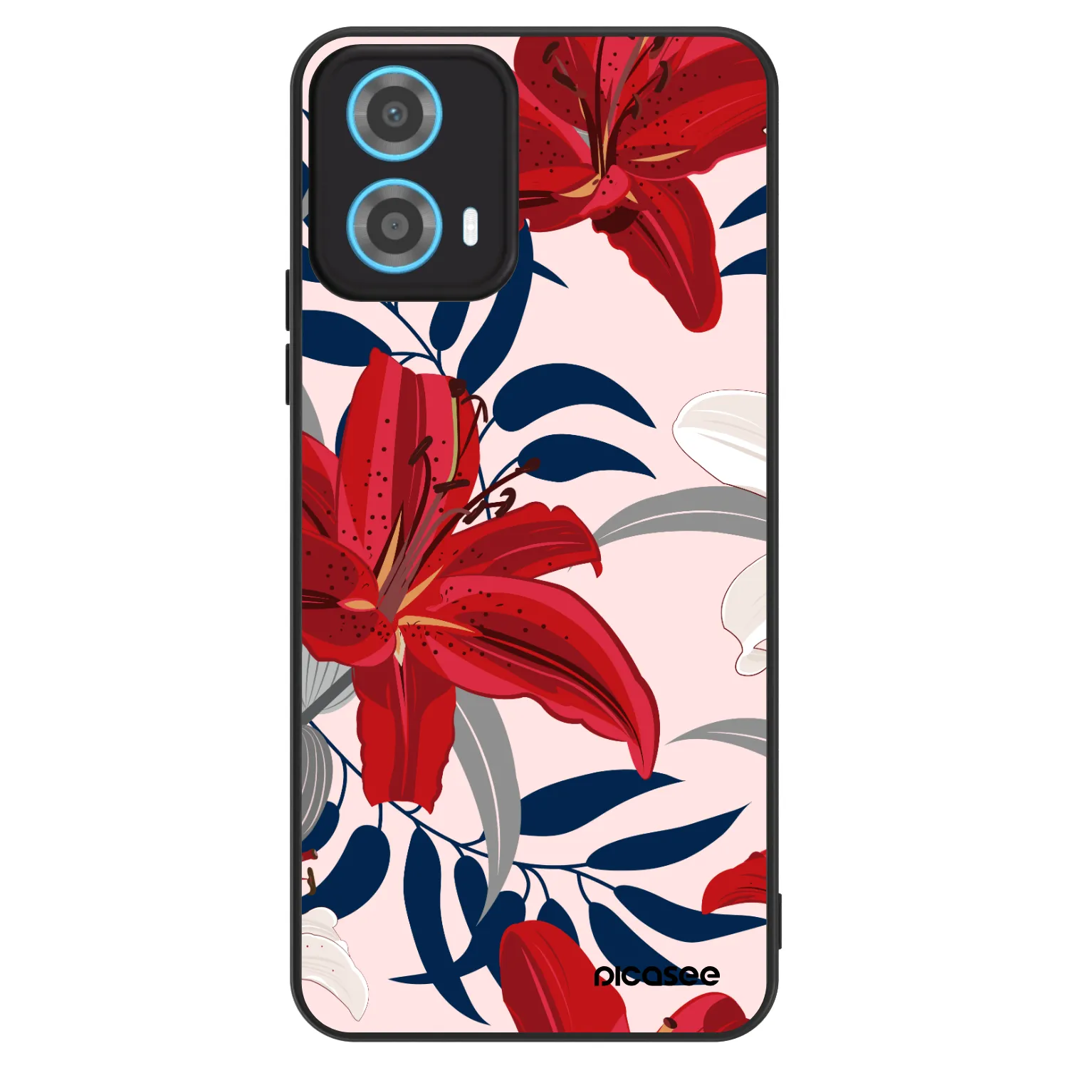 Picasee ULTIMATE CASE für Motorola Moto G34 5G - Red Lily