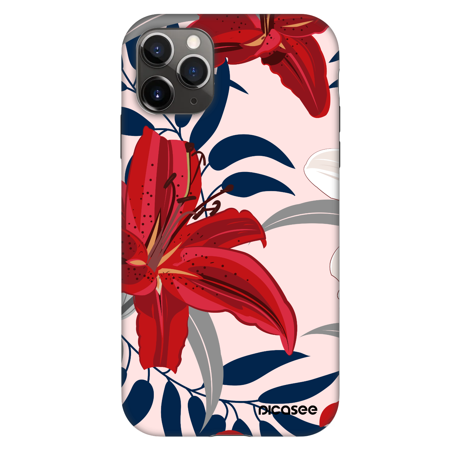Picasee Fashion Case für Apple iPhone 11 Pro - Red Lily