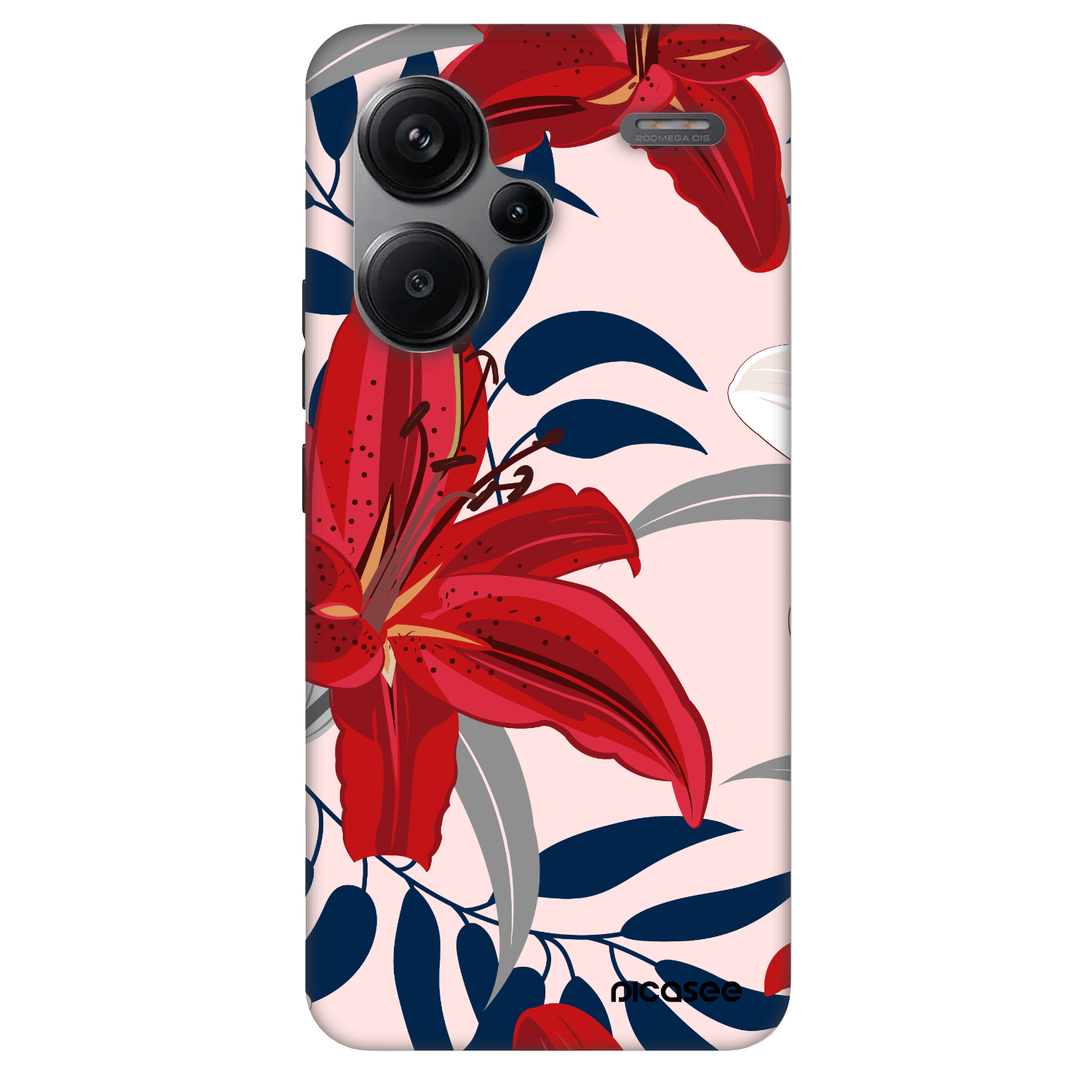 Picasee Fashion Case für Xiaomi Redmi Note 13 Pro+ 5G - Red Lily