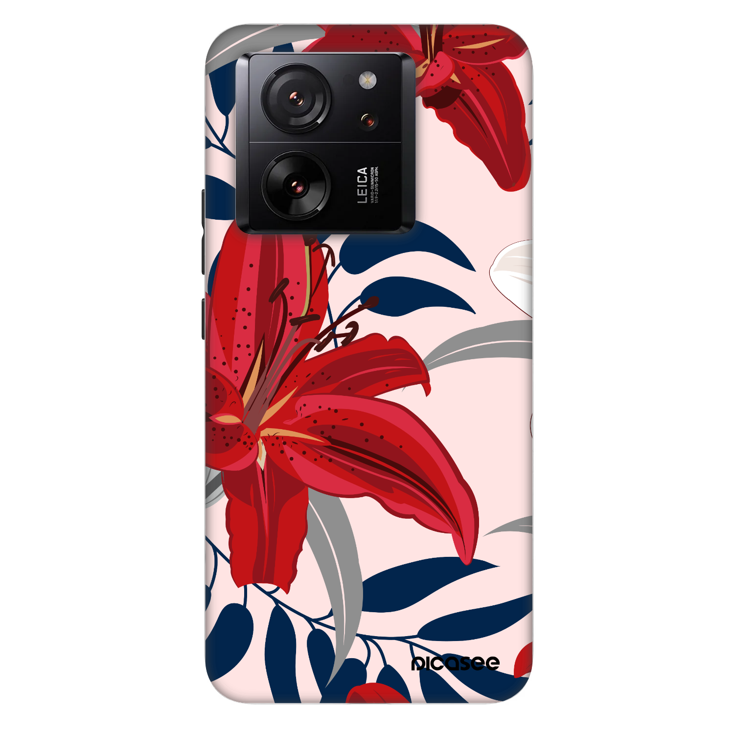 Picasee Fashion Case für Xiaomi 13T Pro - Red Lily