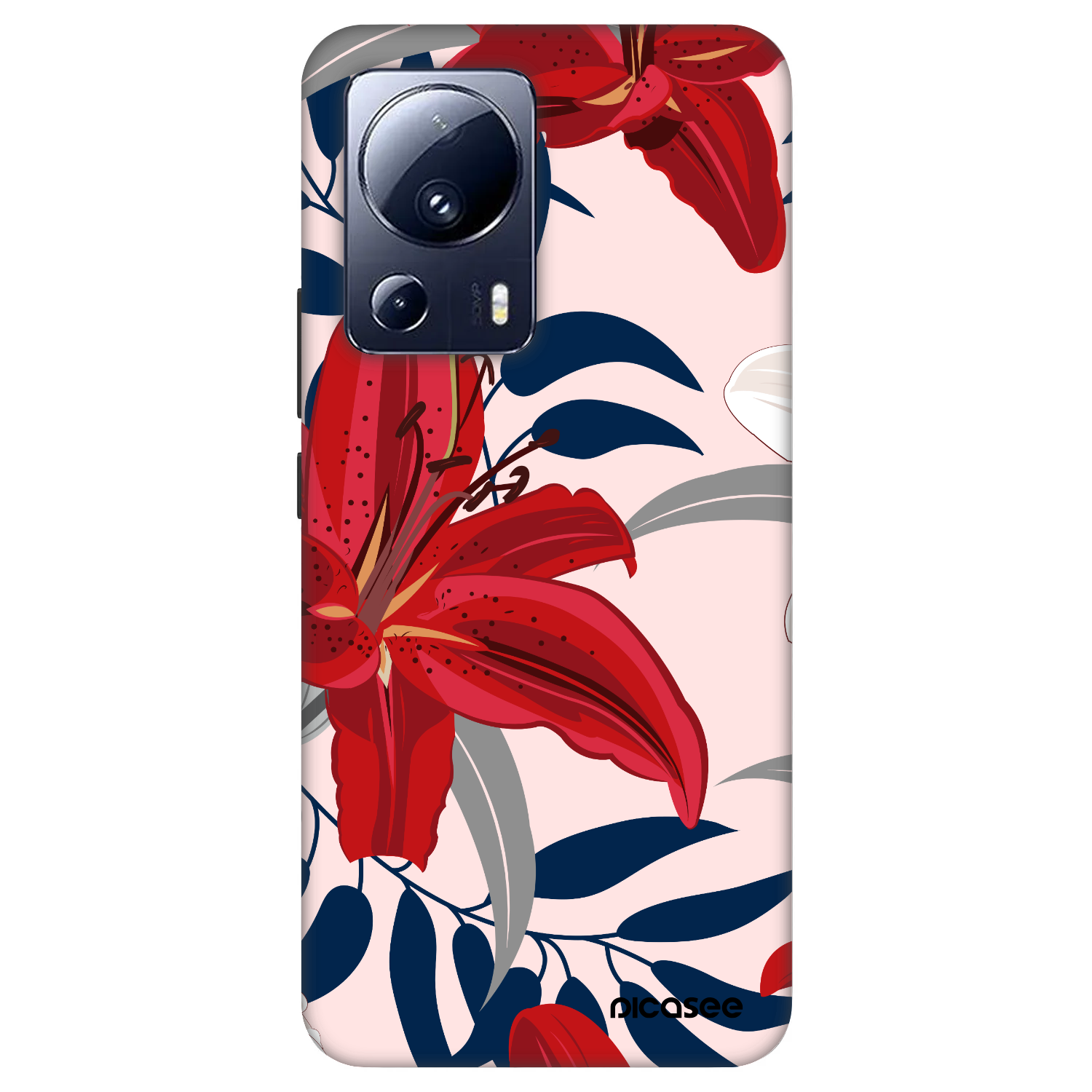 Picasee Fashion Case für Xiaomi 13 Lite - Red Lily