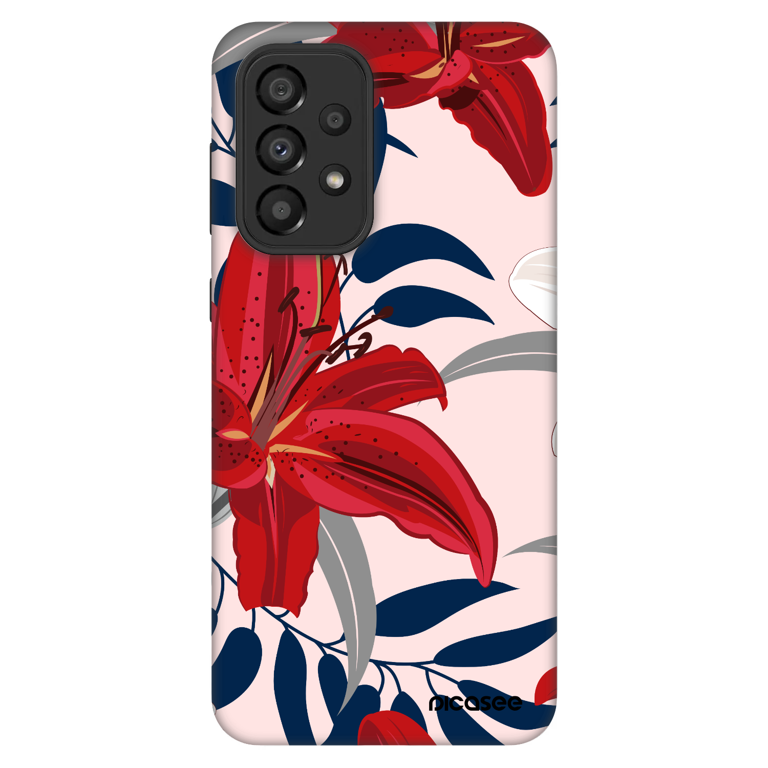 Picasee Fashion Case für Samsung Galaxy A33 5G A336 - Red Lily