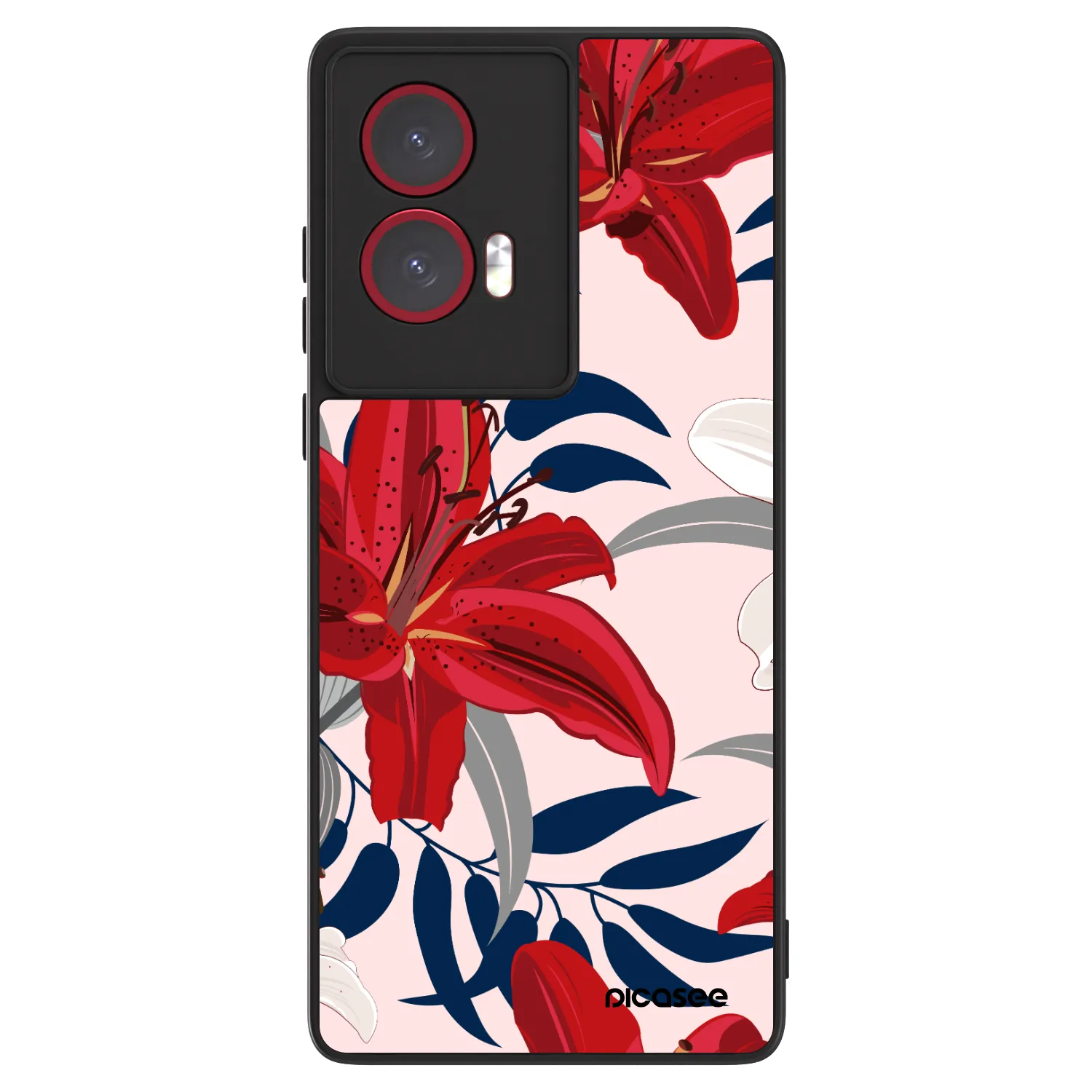Picasee ULTIMATE CASE für Motorola Edge 50 Fusion - Red Lily