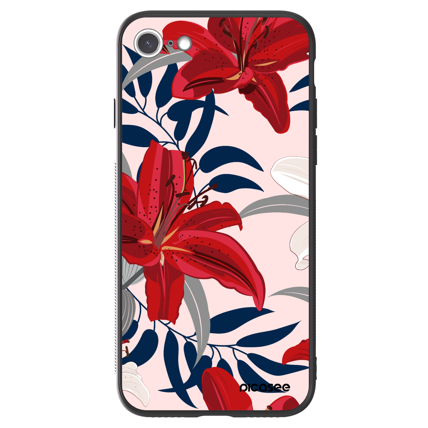Picasee ULTIMATE CASE für Apple iPhone 7 - Red Lily