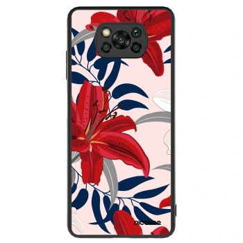 Hülle für Xiaomi Poco X3 - Red Lily