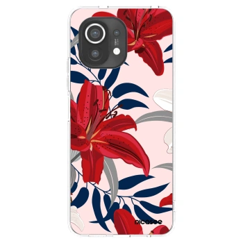 Picasee Xiaomi Mi 11 Hülle - Transparentes Silikon - Red Lily