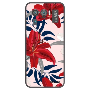 Picasee Xiaomi Mi 11 Ultra Hülle - Schwarzes Silikon - Red Lily