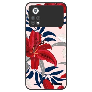 Hülle für Xiaomi Poco X4 Pro 5G - Red Lily