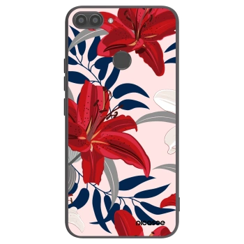 Hülle für Huawei P Smart - Red Lily