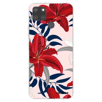 Picasee Realme C21Y Hülle - Transparentes Silikon - Red Lily