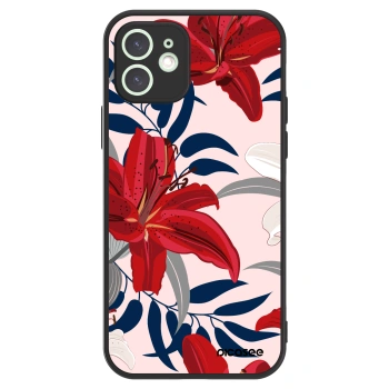 Picasee ULTIMATE CASE MagSafe für Apple iPhone 12 - Red Lily