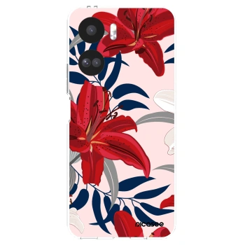 Picasee Honor 90 Lite 5G Hülle - Transparentes Silikon - Red Lily