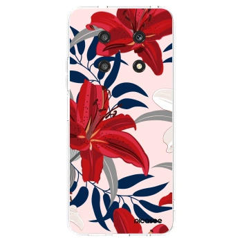 Picasee Honor Magic4 Lite 5G Hülle - Transparentes Silikon - Red Lily