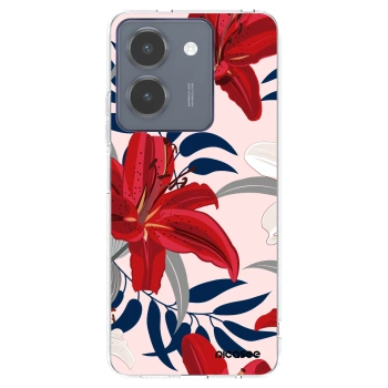Hülle für Vivo Y36 4G - Red Lily