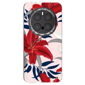 Picasee Honor Magic7 Pro 5G Hülle - Transparentes Silikon - Red Lily