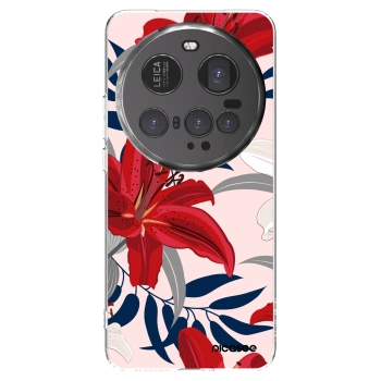 Picasee Xiaomi 15 Ultra Hülle - Transparentes Silikon - Red Lily