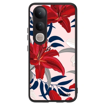 Hülle für Vivo V50 Lite 5G - Red Lily