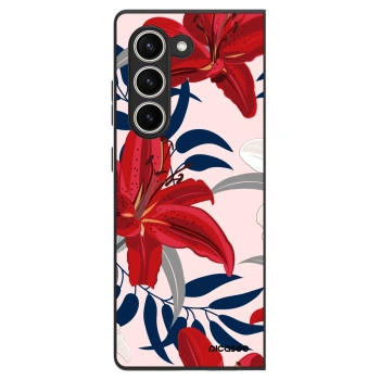 Hülle für Samsung Galaxy Z Fold5 5G - Red Lily