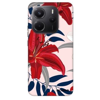 Hülle für Xiaomi Redmi Note 14 5G - Red Lily