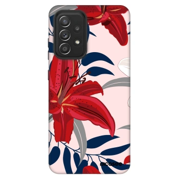 Hülle für Samsung Galaxy A52s 5G A528B - Red Lily