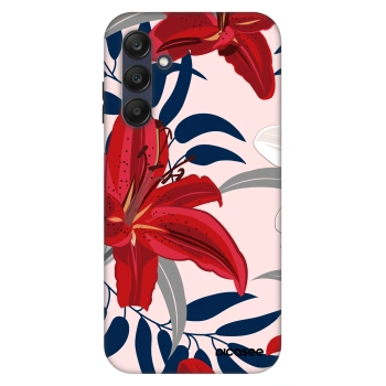 Hülle für Samsung Galaxy A25 A256B 5G - Red Lily