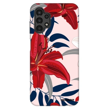 Hülle für Samsung Galaxy A13 4G A135 - Red Lily
