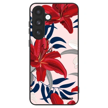 Picasee ULTIMATE CASE PowerShare für Samsung Galaxy S25 FE 5G - Red Lily