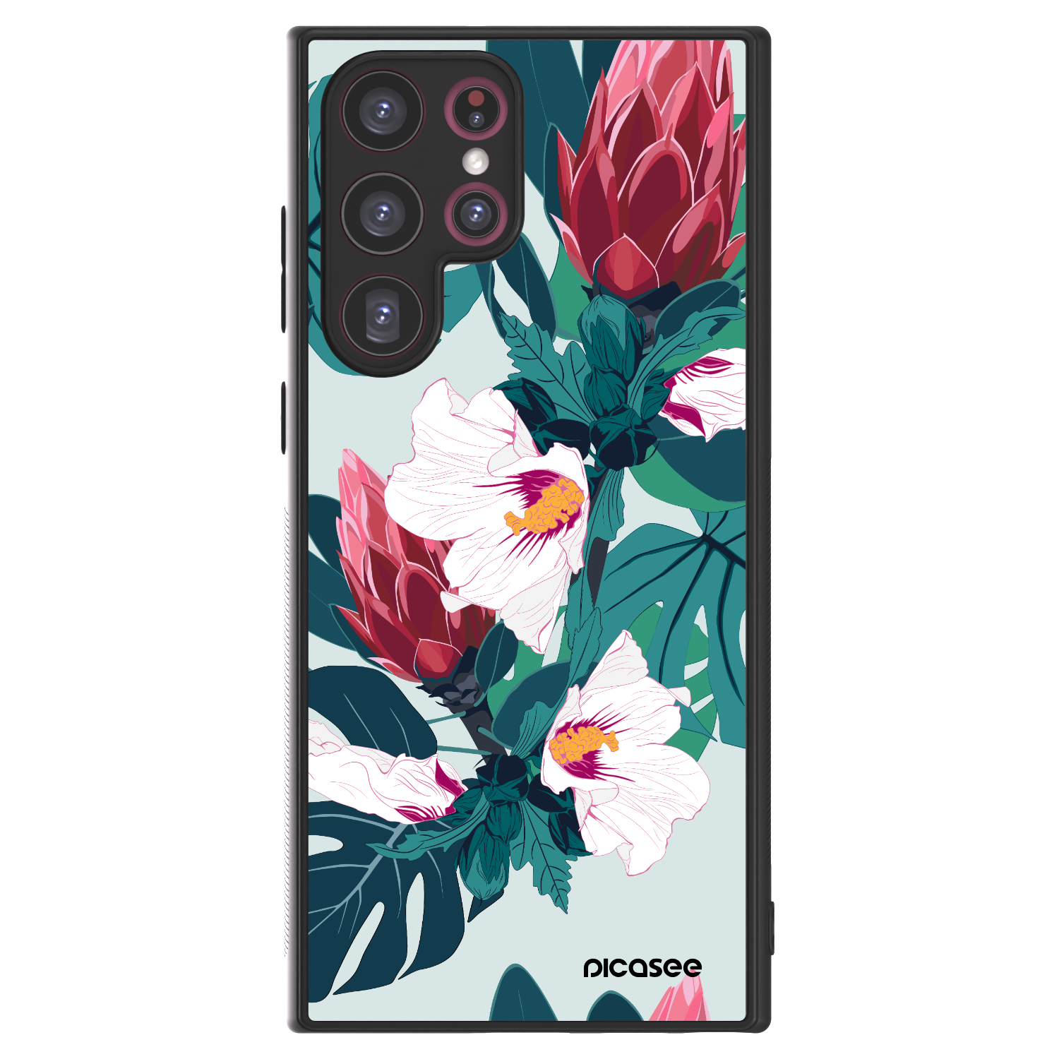 Picasee ULTIMATE CASE für Samsung Galaxy S22 Ultra 5G - Rhododendron