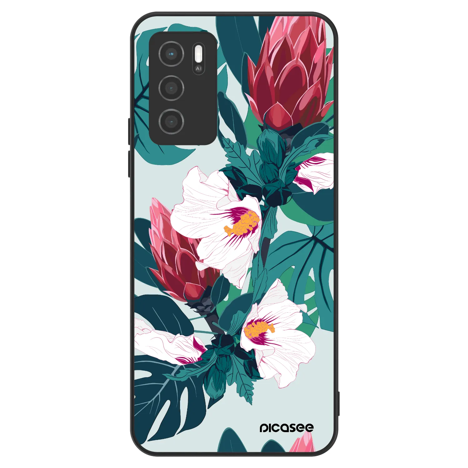 Picasee ULTIMATE CASE für OPPO A16s - Rhododendron