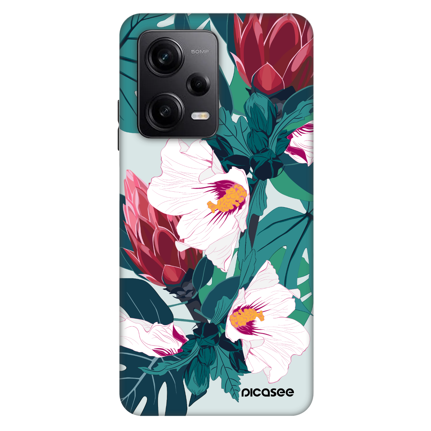 Picasee Fashion Case für Xiaomi Redmi Note 12 Pro 5G - Rhododendron