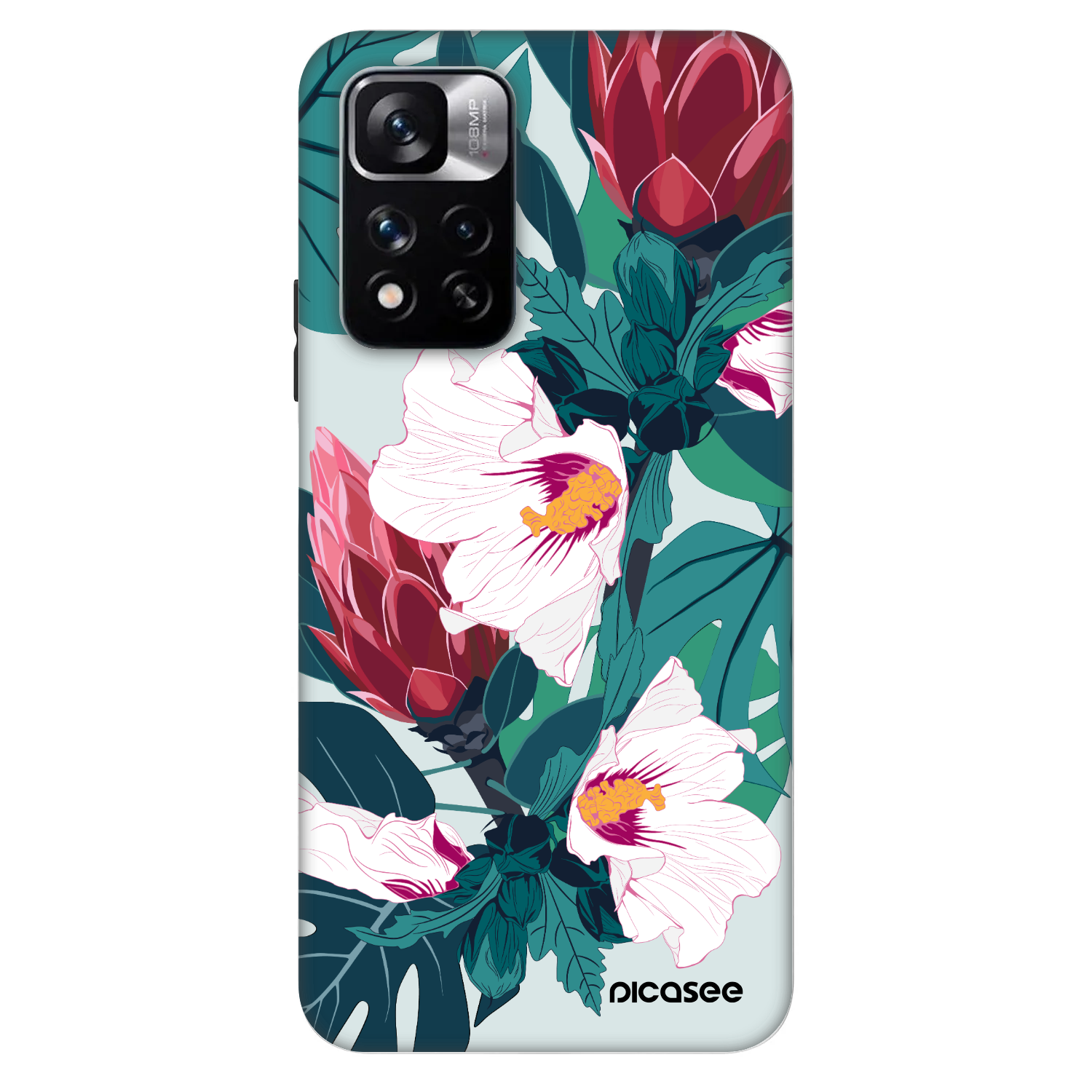 Picasee Fashion Case für Xiaomi Redmi Note 11 Pro - Rhododendron