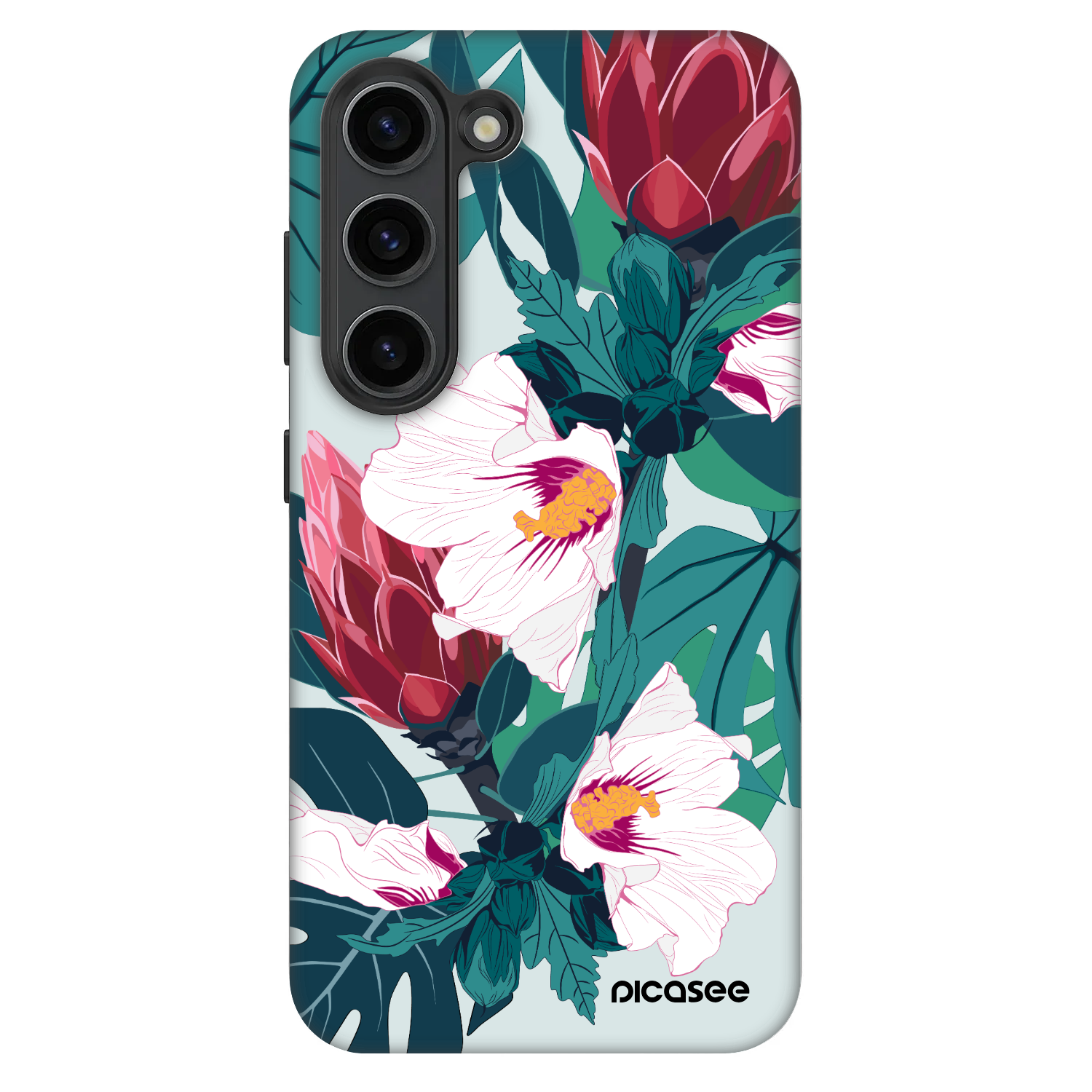 Picasee Fashion Case für Samsung Galaxy S23+ 5G - Rhododendron
