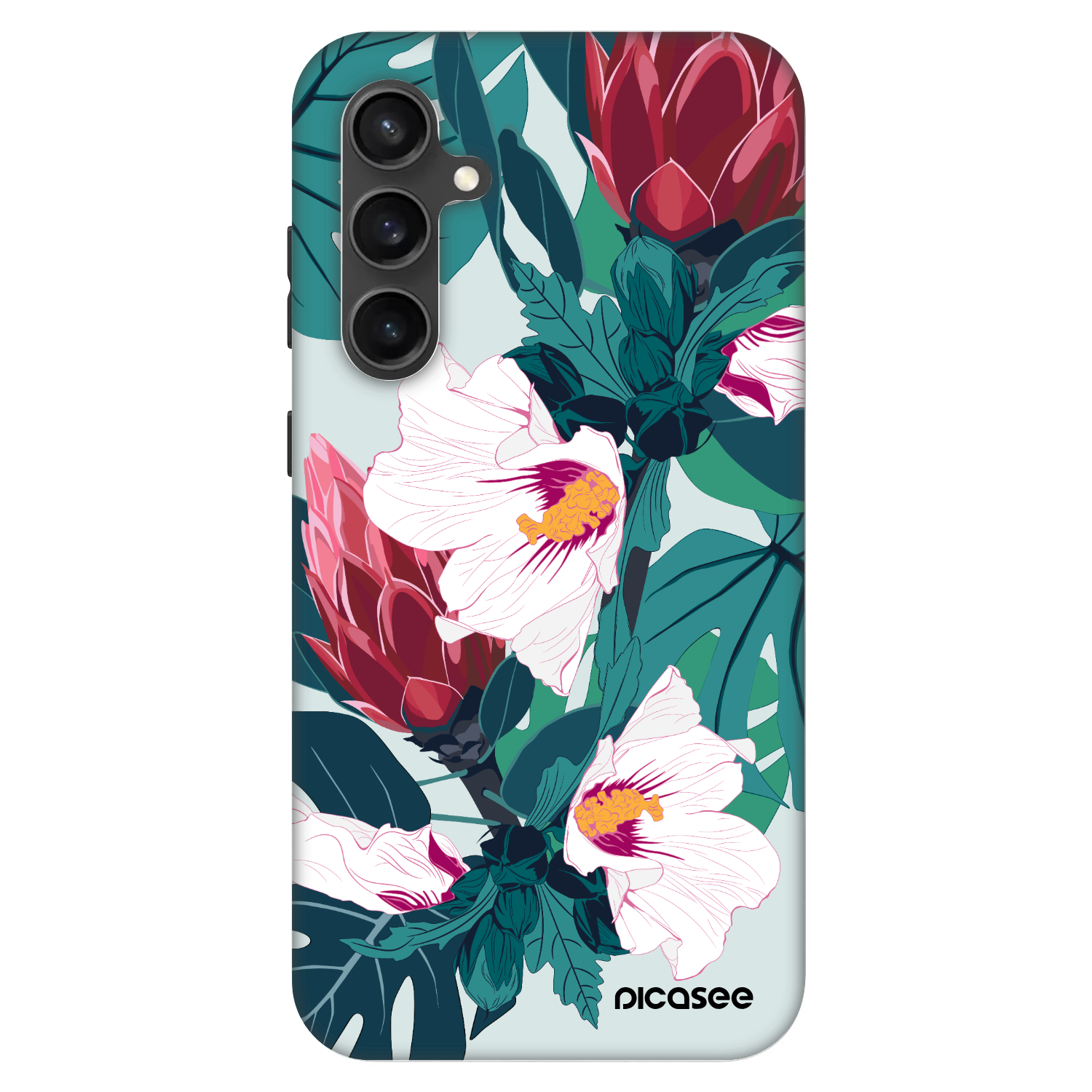 Picasee Fashion Case für Samsung Galaxy S23 FE S711B - Rhododendron