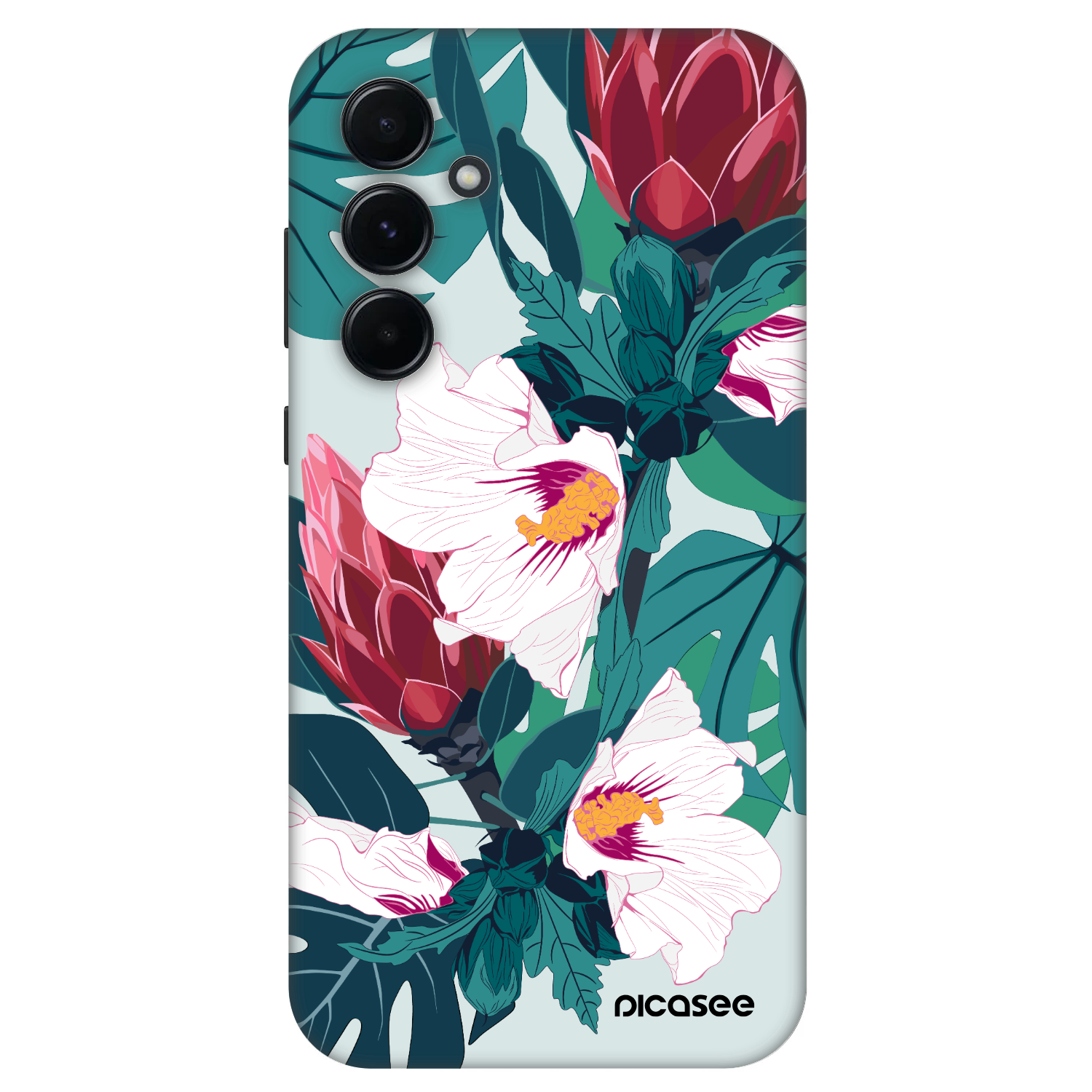 Picasee Fashion Case für Samsung Galaxy A55 5G A556B - Rhododendron