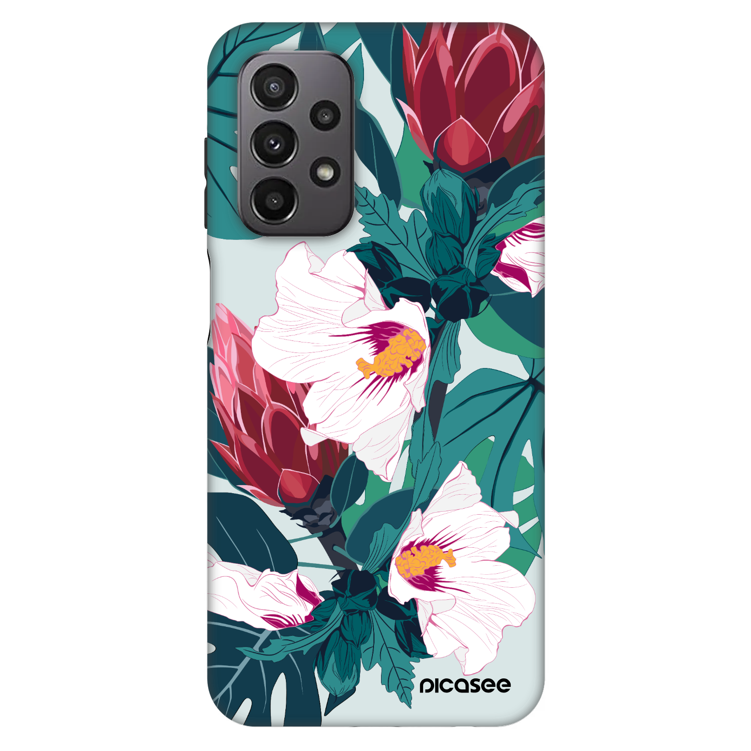 Picasee Fashion Case für Samsung Galaxy A23 A236B 5G - Rhododendron