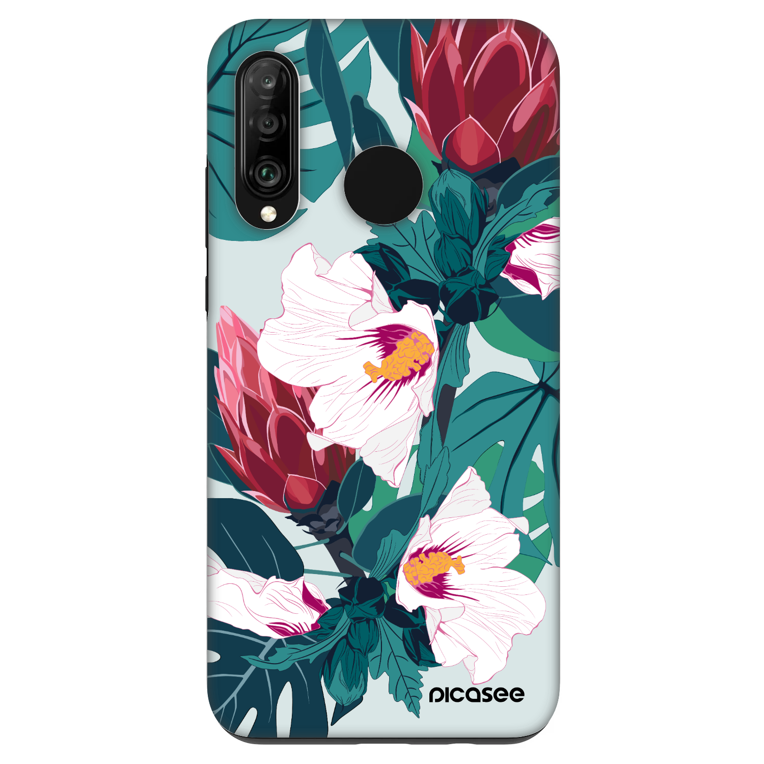 Picasee Fashion Case für Huawei P30 Lite - Rhododendron
