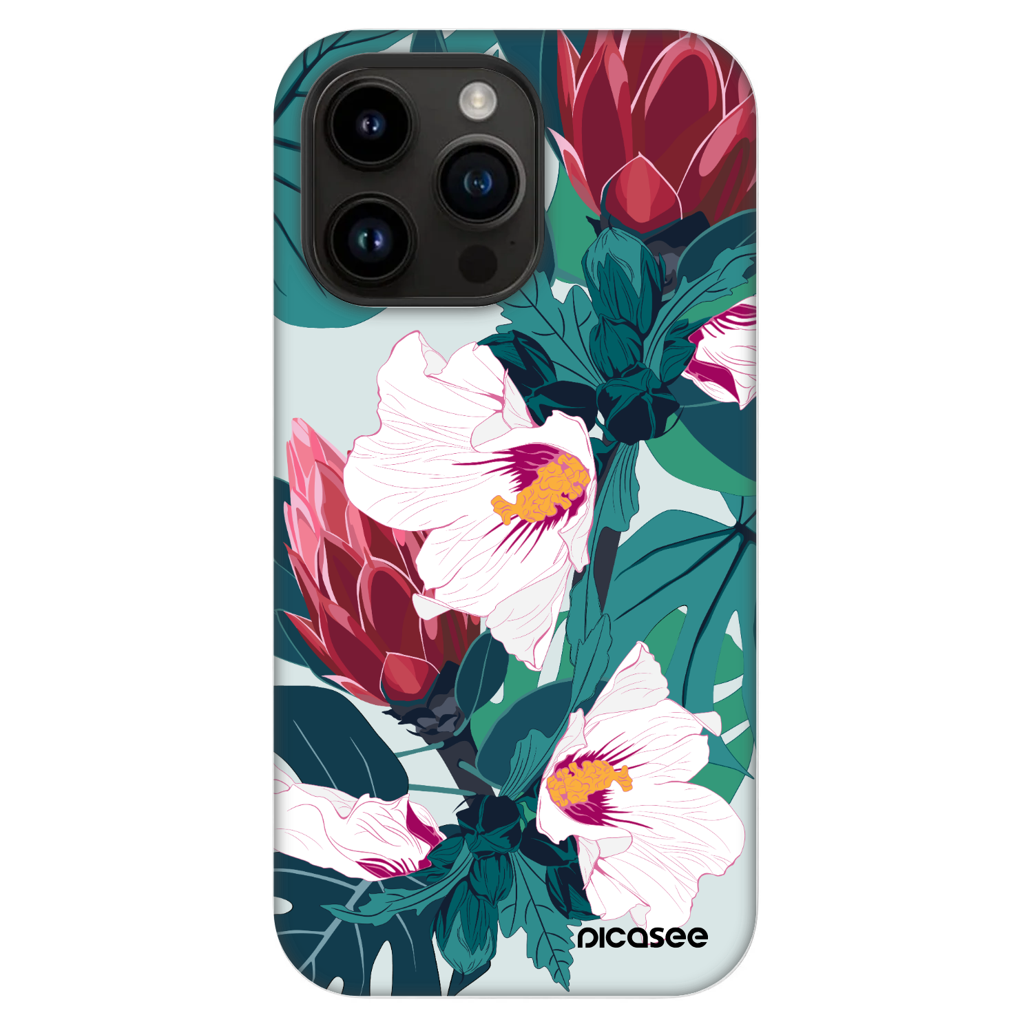 Picasee Fashion Case MagSafe für Apple iPhone 14 Pro Max - Rhododendron