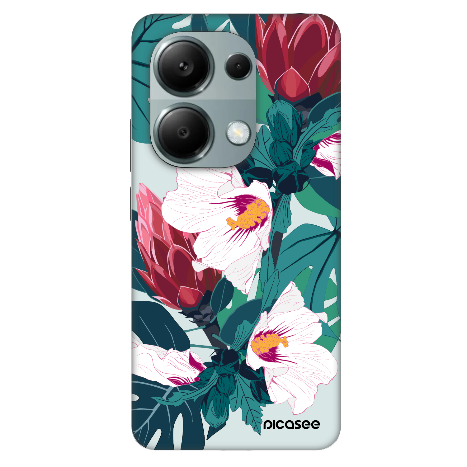Picasee Fashion Case für Xiaomi Redmi Note 13 Pro 4G - Rhododendron