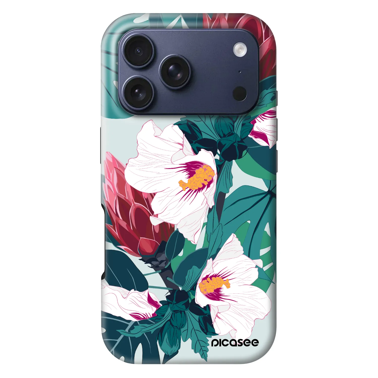 Picasee Fashion Case MagSafe für Apple iPhone 18 Pro - Rhododendron