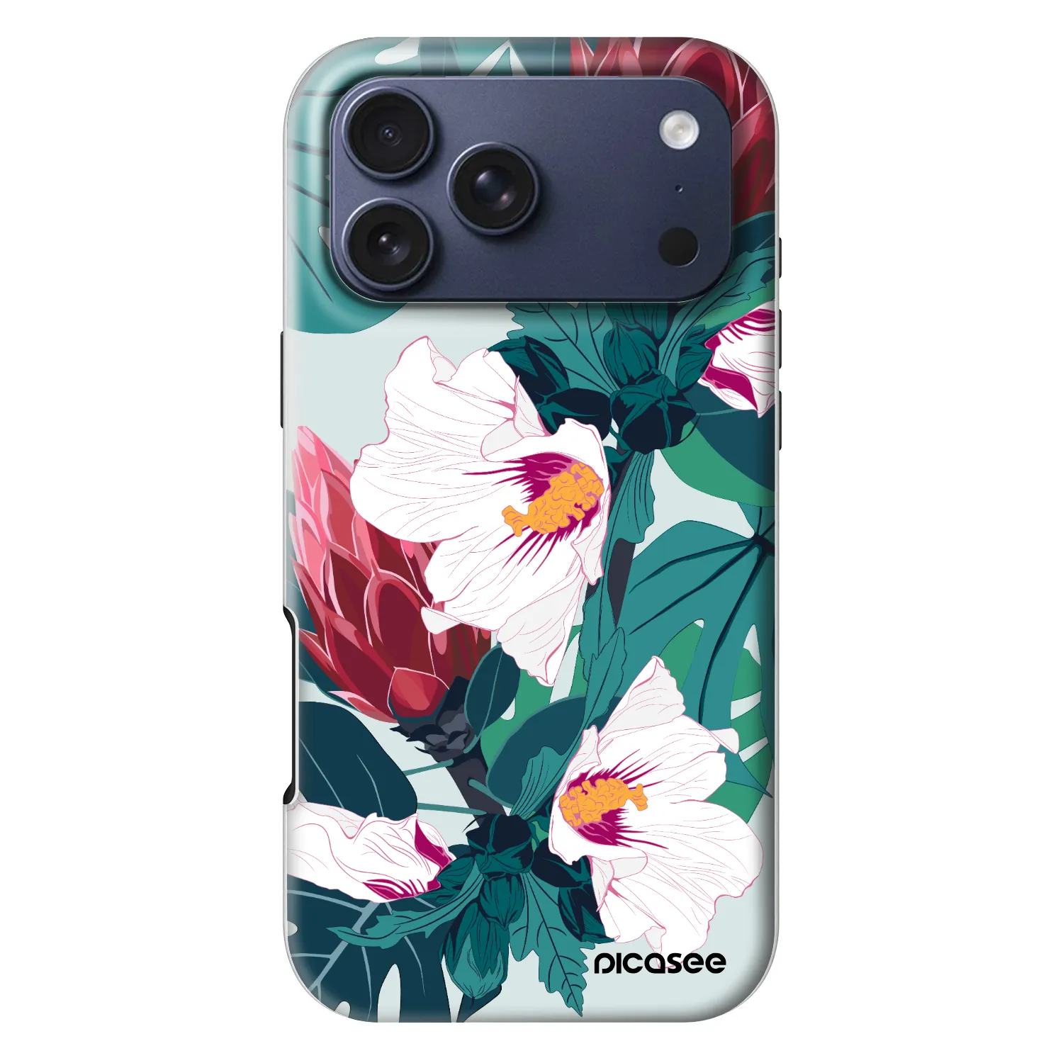 Picasee Fashion Case MagSafe für Apple iPhone 18 Pro Max - Rhododendron