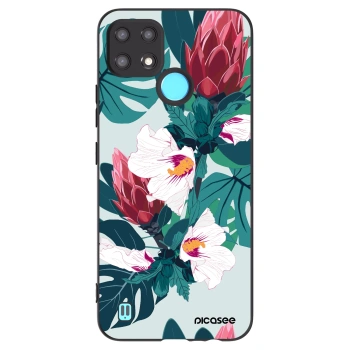 Hülle für Realme C21 - Rhododendron