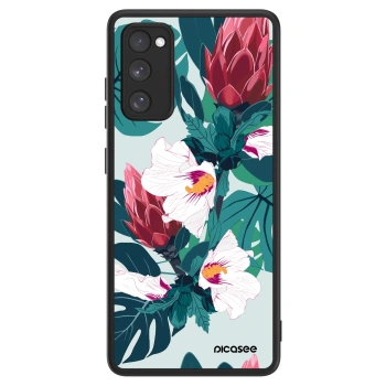 Picasee ULTIMATE CASE PowerShare für Samsung Galaxy S20 FE - Rhododendron