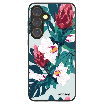 Picasee ULTIMATE CASE PowerShare für Samsung Galaxy S24 FE S721B - Rhododendron