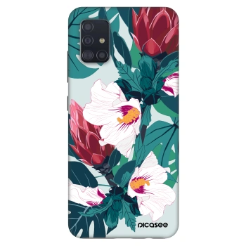 Hülle für Samsung Galaxy A51 A515F - Rhododendron