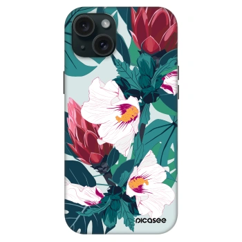 Hülle für Apple iPhone 15 Plus - Rhododendron