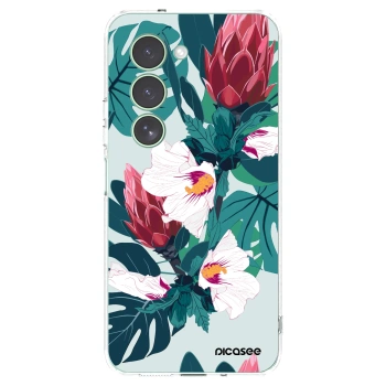 Picasee Xiaomi Redmi 15 5G Hülle - Transparentes Silikon - Rhododendron