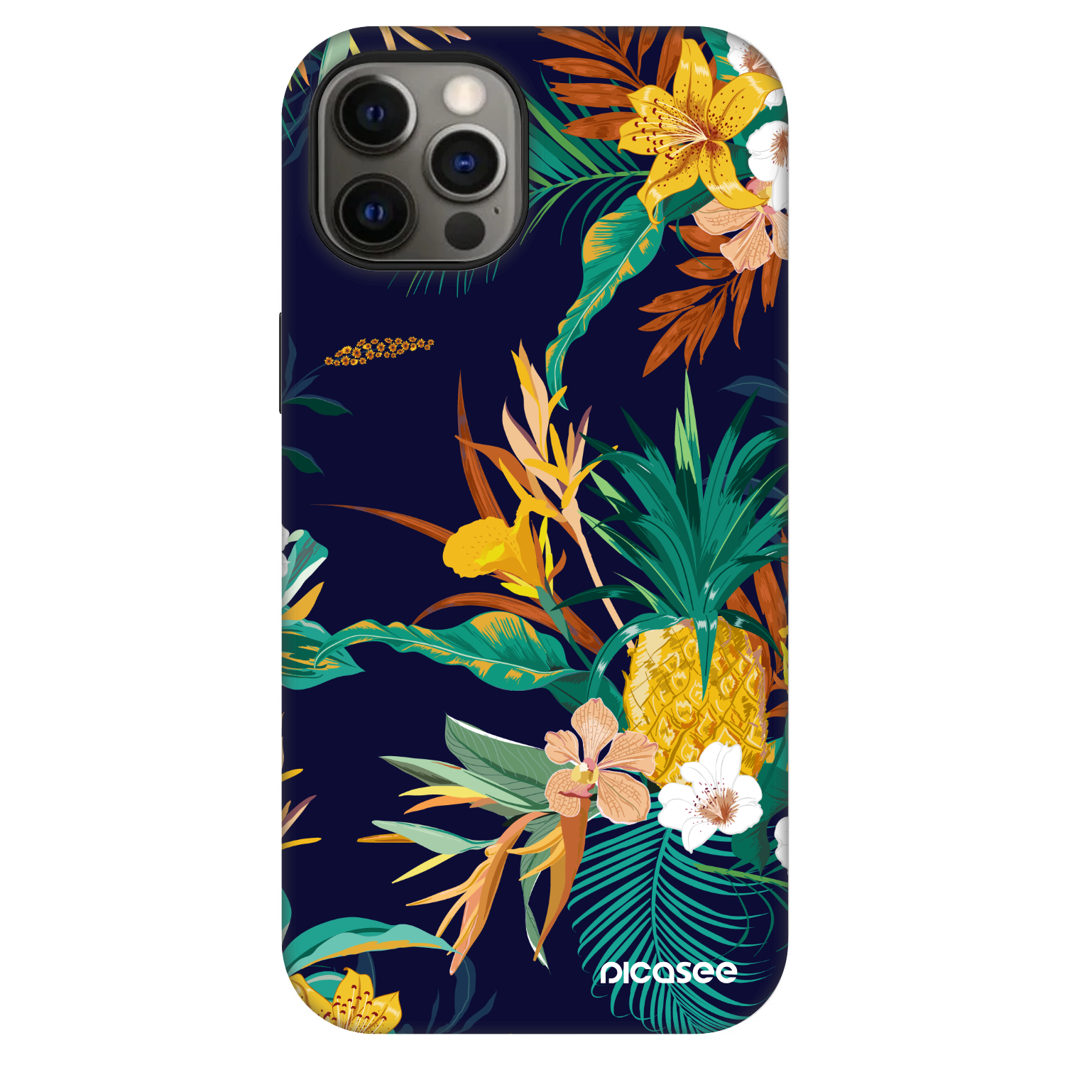 Picasee Fashion Case MagSafe für Apple iPhone 12 Pro - Pineapple Color