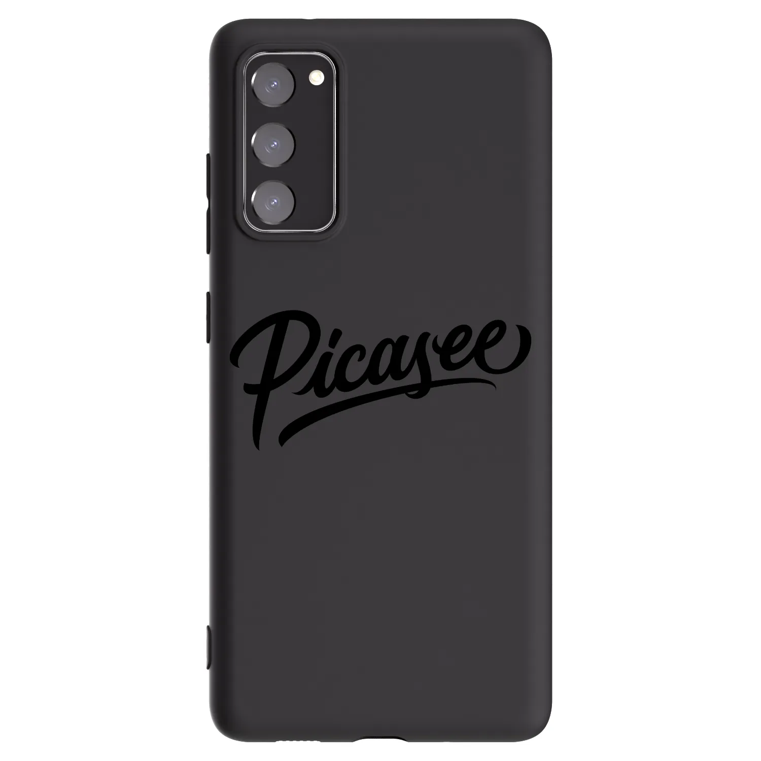 Picasee Samsung Galaxy S20 FE Hülle - Schwarzes Silikon - Picasee - old logo - black