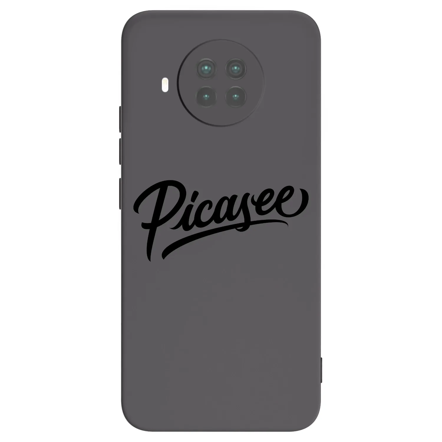 Picasee Xiaomi Mi 10T Lite Hülle - Schwarzes Silikon - Picasee - old logo - black
